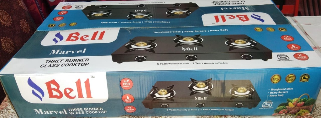 GLASS TOP-3 BR-GT-BELL-MARVEL