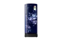 Refrigerator-Single Door-183 L-2 Star-SAMSUNG-RR20H1812HV/HL-Himalayan Poppy Blue-W. Base Drawer-BBM