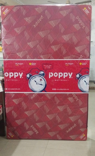 [Eco Soft - 72'x48'x4"] Mattress - PU Foam - 72x48x4" - Poppy - Eco Soft
