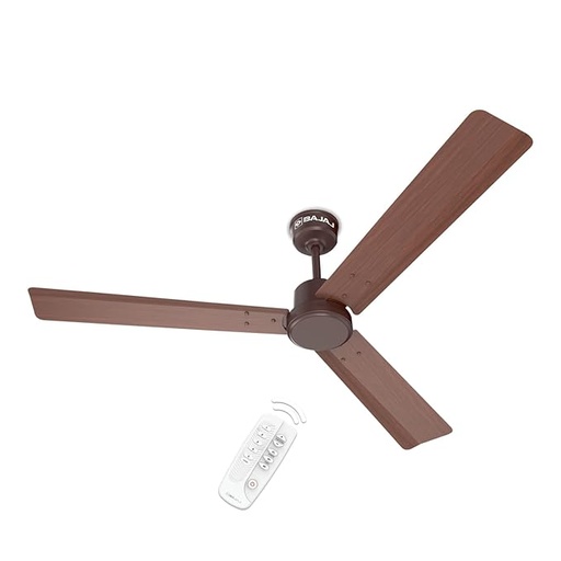 Ceiling Fan - BLDC - 360 RPM Motor - 1200 (mm) - Bajaj - Classico Sleek Wood 